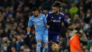 رياض محرز أمام ليدز يونايتد