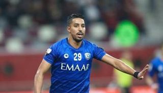 سالم الدوسري لاعب الهلال السعودي