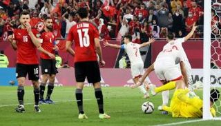 مباراة مصر وتونس في كأس العرب 2021