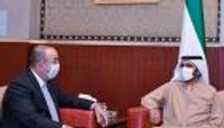 محمد بن راشد يبحث مع جاويش أوغلو تعزيز التعاون بين الإمارات وتركيا