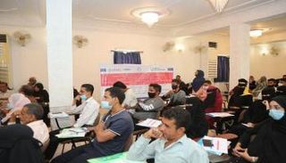 إحدى جلسات مشروع إشراك الشباب في بناء السلام