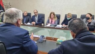 جانب من لقاءات وليامز في مصراتة