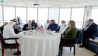 جانب من اجتماع سفراء الدول الأربعة