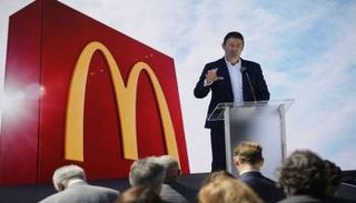 ستيف إيستربروك الرئيس التنفيذي السابق لشركة "ماكدونالدز"