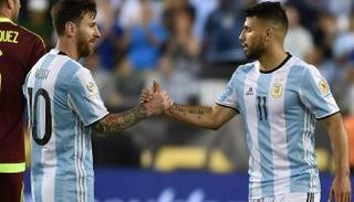 ليونيل ميسي وسيرخيو أجويرو