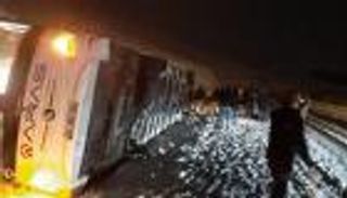 مصرع وإصابة 13 بحادث سير نتيجة تراكم الثلوج في تركيا