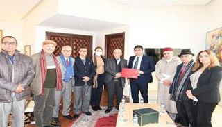جانب من فعاليات جائزة المغرب للكتاب 2021