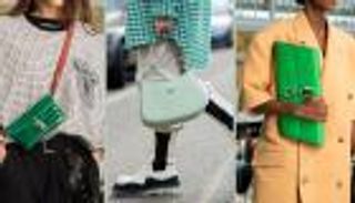 حقائب اليد الخضراء موضة الشتاء.. إطلالة مبهجة 