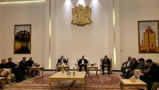 اجتماع مرشحين رئاسيين وسياسيين بمقر قيادة الجيش ببنغازي 