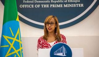 بليني سيوم السكرتيرة الصحفية بمكتب رئيس وزراء إثيوبيا