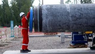 أنبوب لتوصيل الغاز في أوروبا