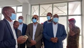 جانب من زيارة دمقي مكونن لمناطق بإقليم أمهرة الإثيوبي