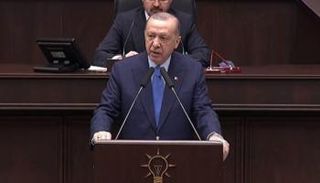 أردوغان أمام الكتلة النيابية لحزبه بالبرلمان