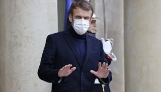 الرئيس الفرنسي إيمانويل ماكرون 