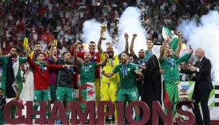 منتخب الجزائر بطل كأس العرب