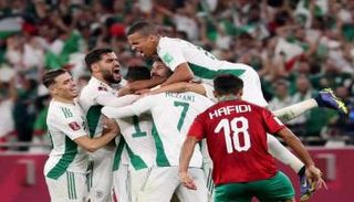 مباراة المغرب والجزائر
