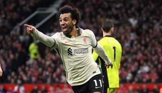 هاتريك محمد صلاح أمام مانشستر يونايتد