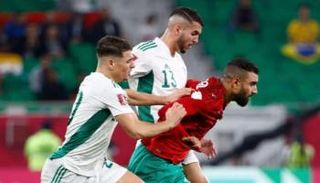 مباراة الجزائر والمغرب