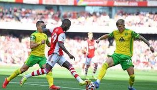 أرسنال ضد نوريتش سيتي من مباراة سابقة