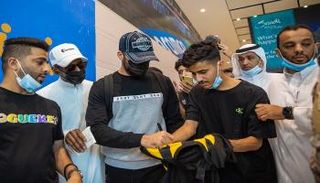 حمدالله مع جماهير الاتحاد