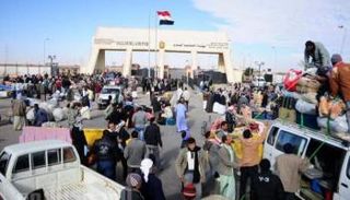 ميناء السلوم البري بين مصر وليبيا
