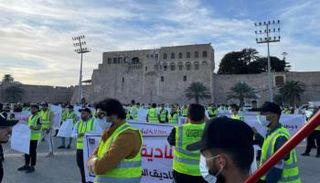 مظاهرات في طرابلس ضد تأجيل الانتخابات