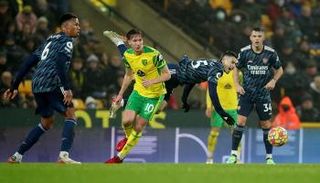 نوريتش سيتي ضد أرسنال 