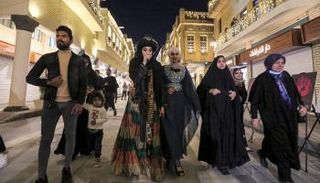 افتتاح شارع المتنبي الشهير في بغداد 