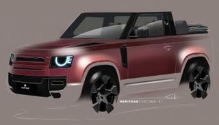 تصميم النسخة الكونفرتابل المعدلة من لاند روفر "ديفندر"