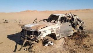 لغم حوثي يدمر سيارة مدنية بمأرب- أرشيفية