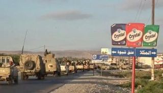 قوات من ألوية العمالقة لدى دخولها مدينة عتق بشبوة