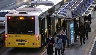 إحدى محطات حافلات الركاب بإسطنبول