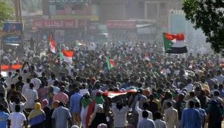 احتجاجات سابقة بالسودان - أ.ف.ب