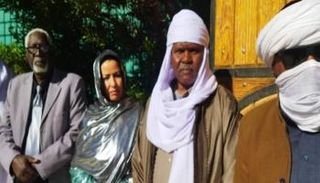 استقبال وفد التبو في غات جنوبي ليبيا