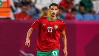 بدر بانون لاعب منتخب المغرب