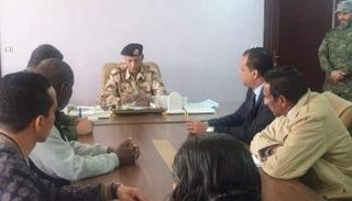 جانب من الاجتماع الأمني بسبها