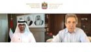 سلطان الجابر وجون كيري يبحثان الجهود العالمية للحد من التغير المناخي