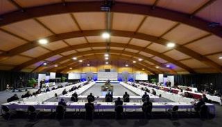 جانب من جلسات ملتقى الحوار السياسي الليبي في جنيف