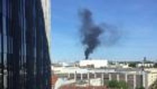 حريق كبير يأتي على موقع لإنتاج "الشاورما" في برلين 