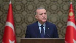 أردوغان خلال جلسة الحكومة التركية