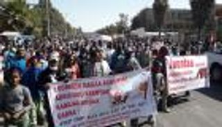 قبيل الانتخابات.. آلاف الإثيوبيين يتظاهرون دعما لآبي أحمد