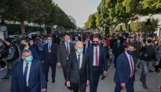 قيس سعيد في جولة بقلب العاصمة تونس