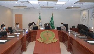 جانب من المشاركة السعودية في التمرين الافتراضي "الصداقة 2021"