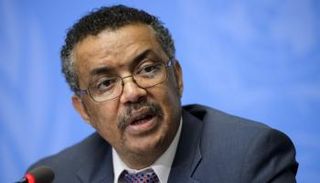 مدير عام منظمة الصحة العالمية تيدروس أدهانوم جيبريسوس