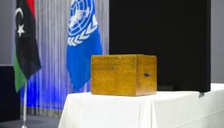 صندوق التصويت على السلطة الجديدة في ليبيا