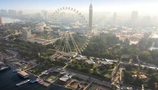 نموذج تخيلي لمشروع عين القاهرة