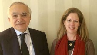 غسان سلامة وستيفاني وليامز- أرشيفية