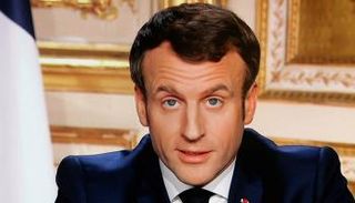 الرئيس الفرنسي إيمانويل ماكرون 