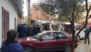 الحي الذي وقعت بين شوارعه الجريمة