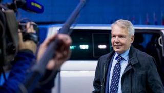 وزير الخارجية الفنلندي بيكا هافيستو - أ.ف.ب